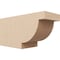 Ekena Millwork 6in. W x 8in. H x 16in. L Alpine Woodgrain TimberThane Rafter Tail, Primed Tan RFTUR06X08X16ALPRCPR - alternate 1